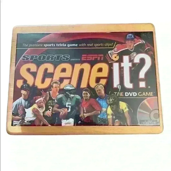 Scene It Sports Powered by ESPN The DVD Game Sports Trivia Brand New Sealed - Picture 1 of 2